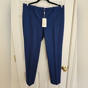 NWT - Hugo Boss Women's Blue Trousers, SIZE 10, Wool